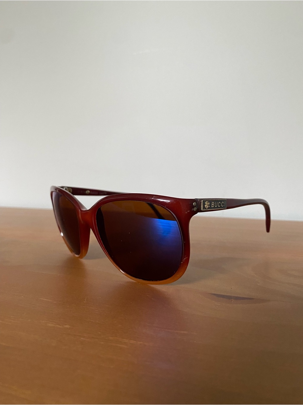Red Vintage BUCCI Men’s Sunglasses